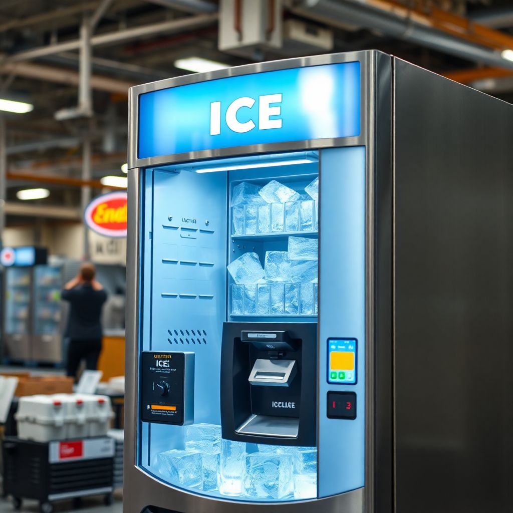 Maquina Expendedora de Hielo