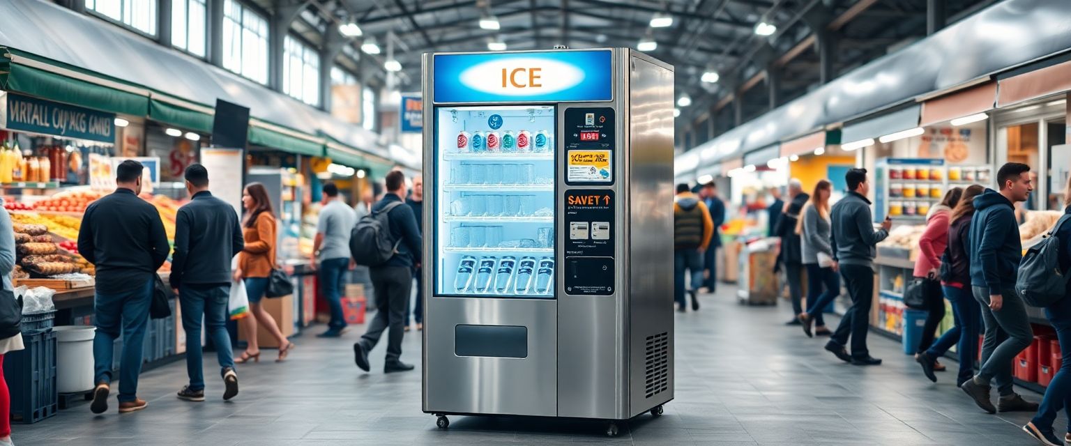 Maquina Expendedora de Hielo