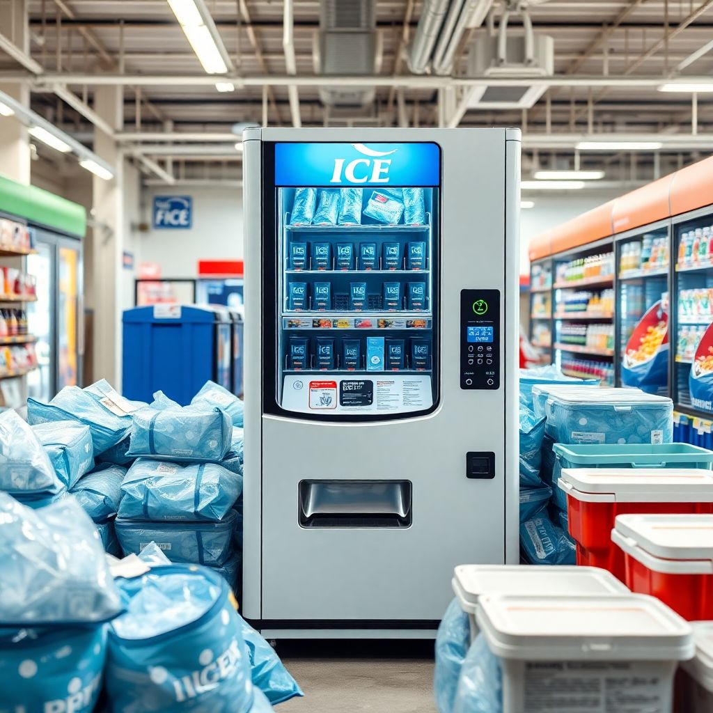 Maquina Expendedora de Hielo