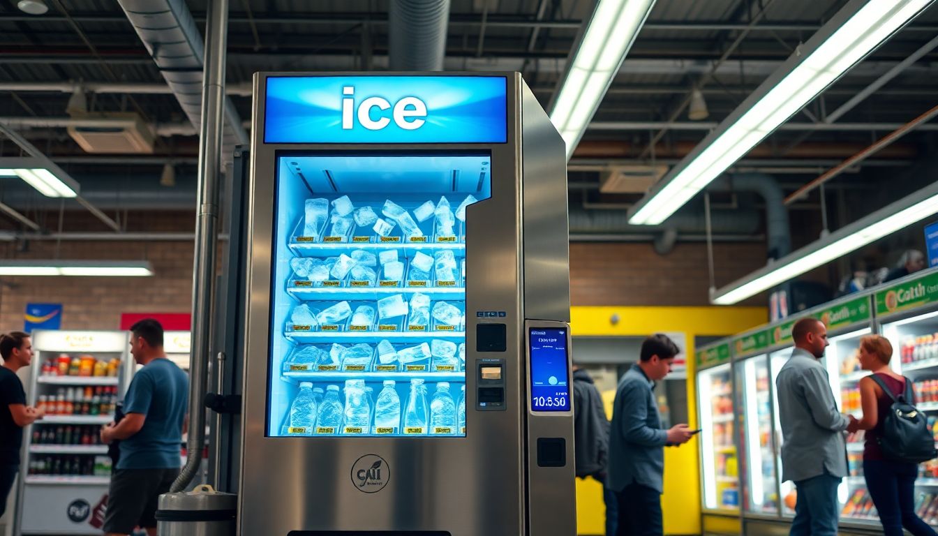 Maquina Expendedora de Hielo